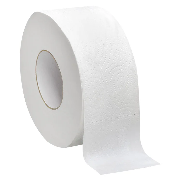 Oem Biodegradable Eco Bathroom Industrial Toilet 132Cm Jumbo Roll Facial Tissue Paper