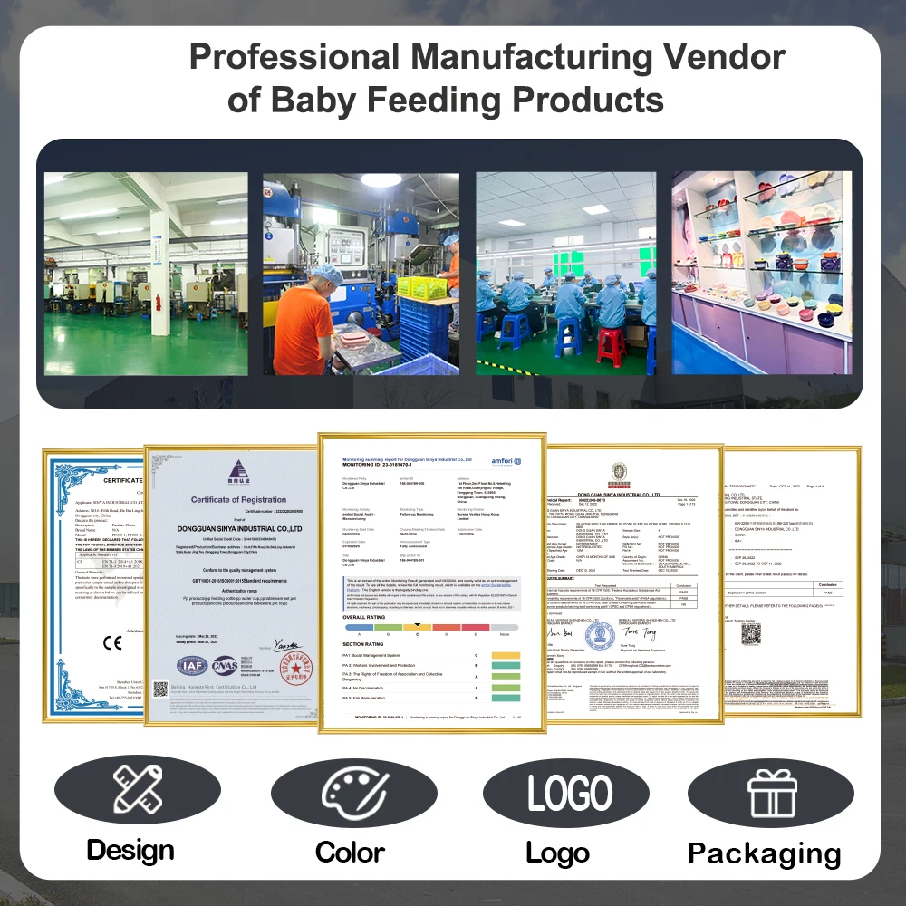 New Sublimation Baby Drinking Cup Kids Toddlers Feeding Products Silicone PP Water Milk Training Sippy Cups With Lids And Straws