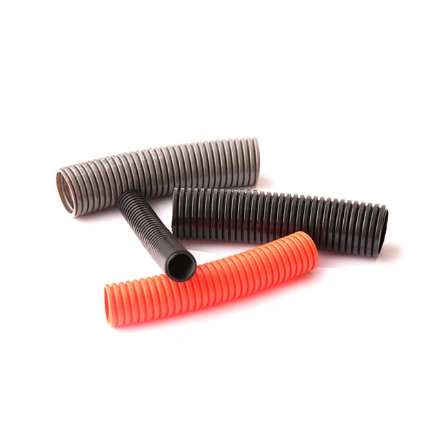 Split tubing nylon wire loom elactrical plastic conduiit