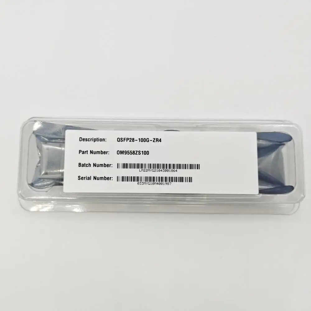 
New and Original Hisilicon QSFP28+ 100G ZR4 80km computer network module class 1 laser product 