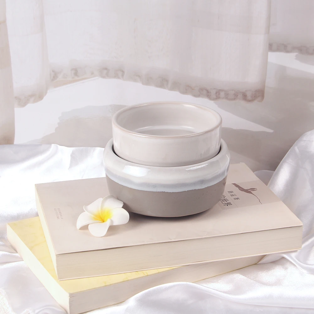 Ceramic Wax Melt Warmer Candle Wax Warmer 3-in-1 Candle Warmer for Scented Wax Burner Electric Candle Melter for Home Melter