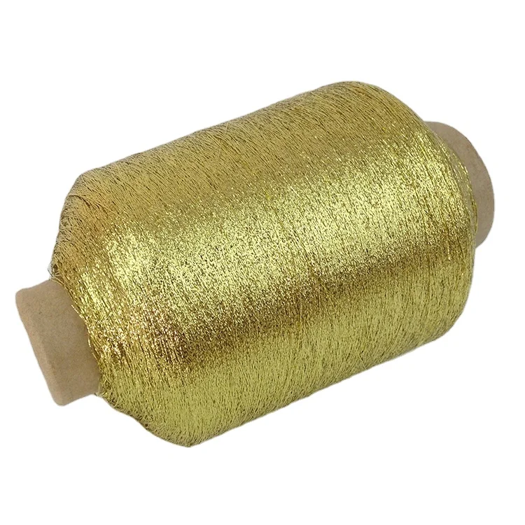 
Free sample MX sewing polyester metallic yarn for embroidery <img data-src=
