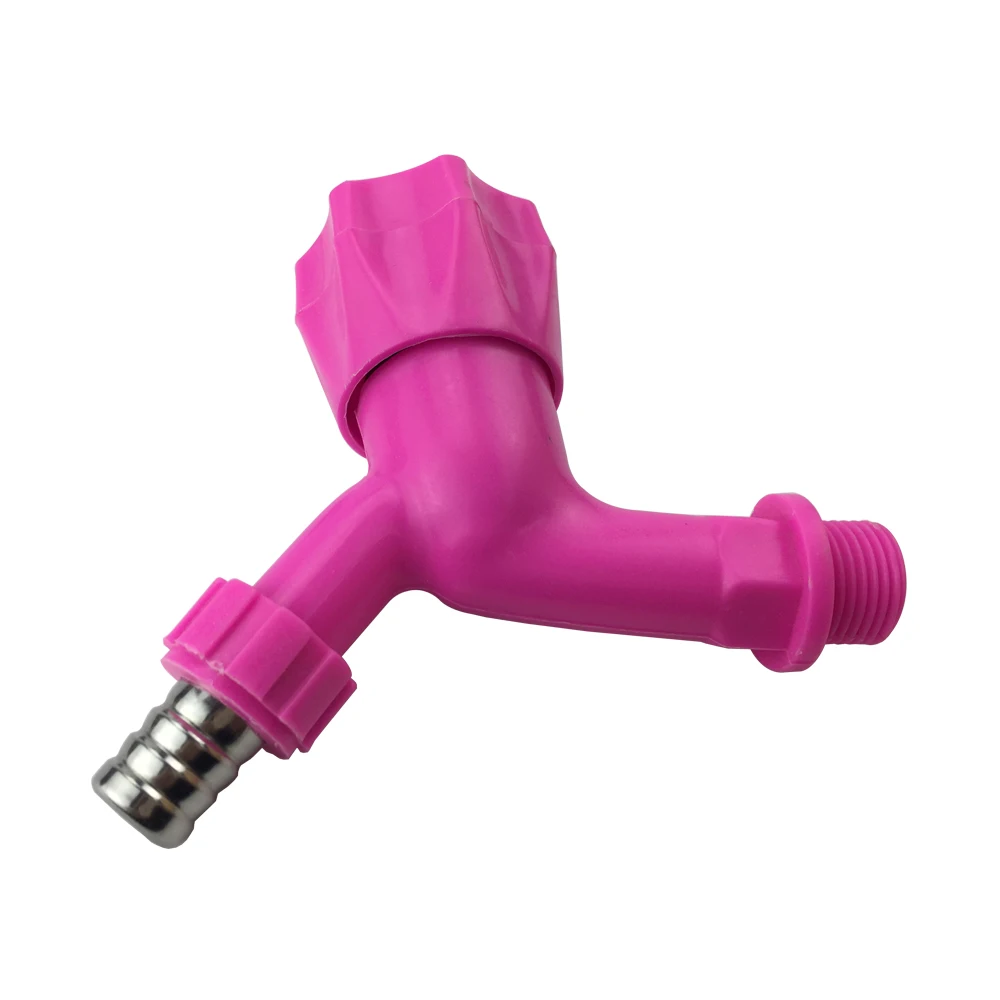 china faucet factory wall mount washing machine plastic water tap