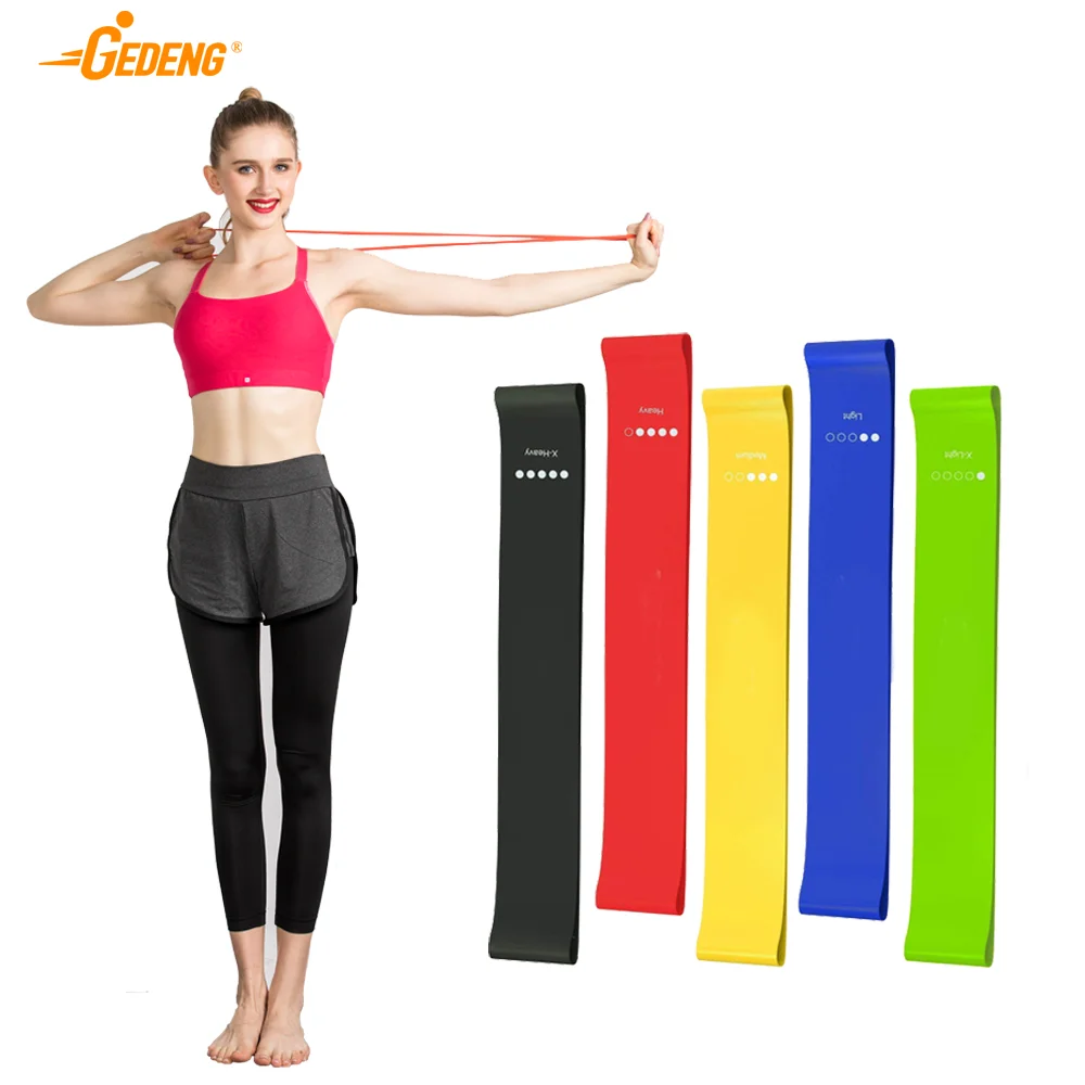 GEDENG Good quality ankle exercise bands different type resistance loop bands body elastics (1600766881505)