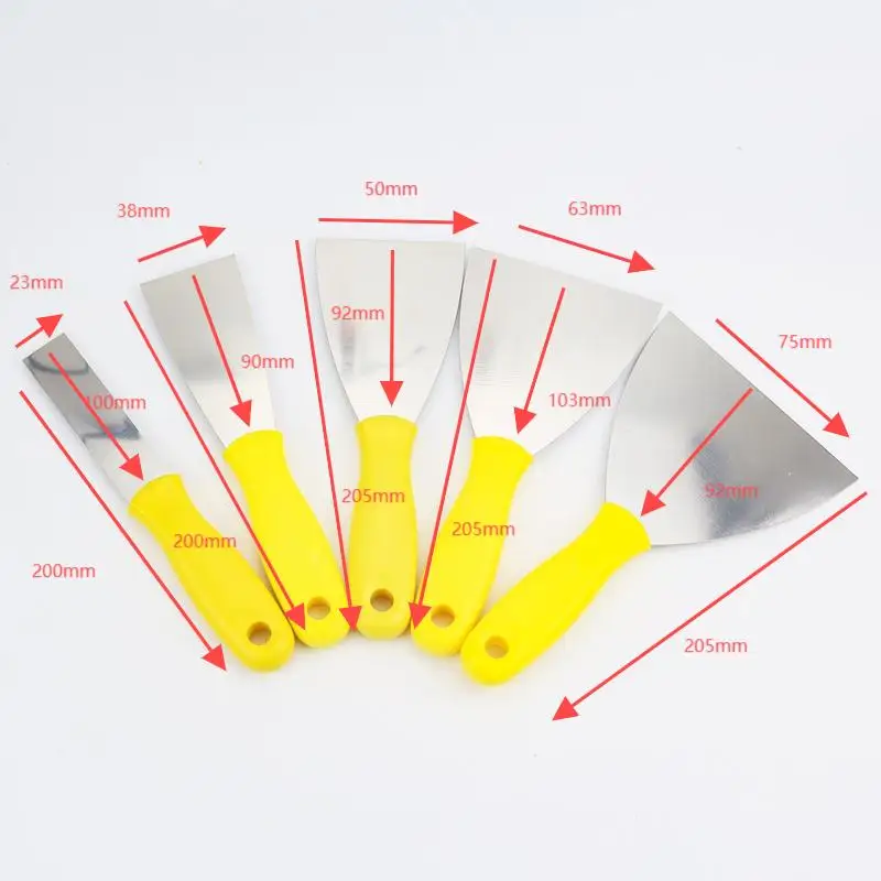 High Quality New Style Floor Cleaning Building Tools Carbon Steel Putty Scraper Putty Knife for Wall