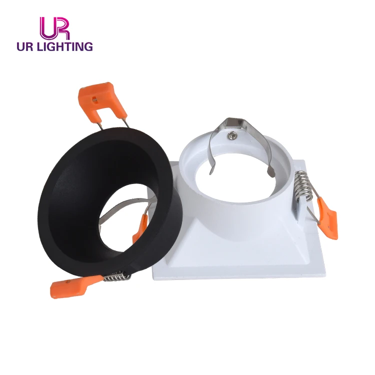 Китайский завод гостиной алюминий черный белый простота Gu10 домашний декор светодио дный точечный светильник лампа