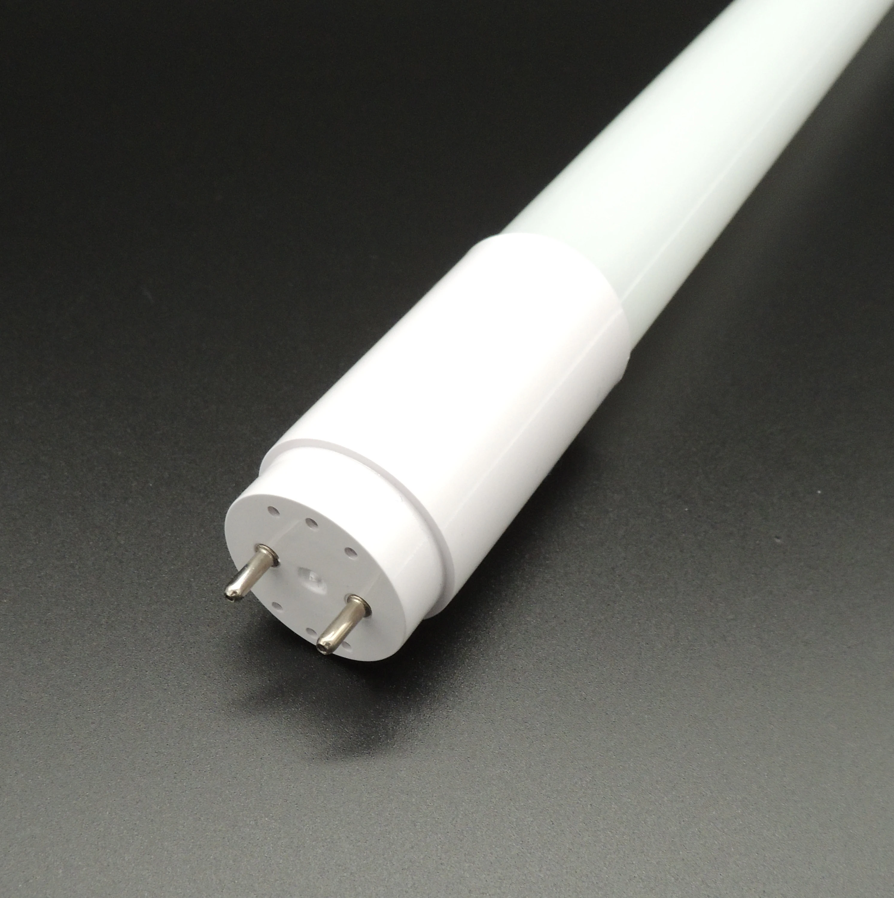 China hot sale 9w 18w  AC175-265V AC95-265V CRI70 CRI80 PF0.5 PF0.9 G13 plastic aluminum base T8 Led glass tube