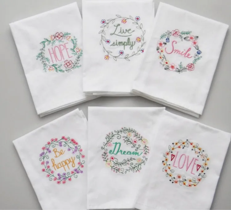 small quantity welcome white table  napkin cloth 100% cotton tea towel