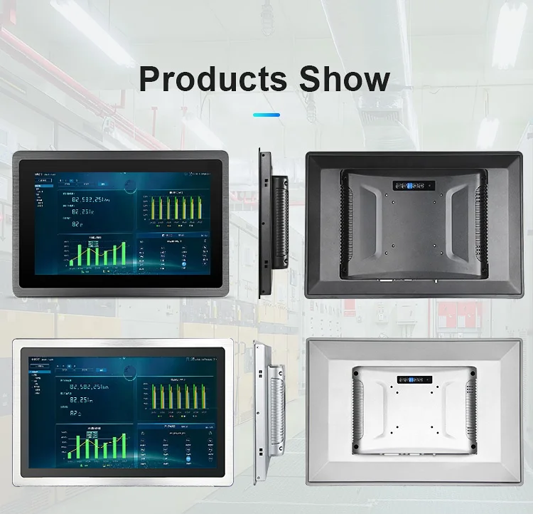 Touchthink 15.6 Inch Industrial Monitor Open Frame Sunlight Readable Industrial Touch Screen Monitor For Interactive Multi Touch