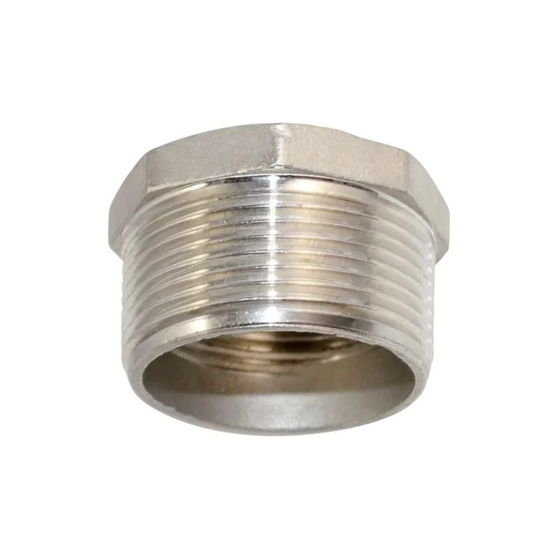 Factory Wholesale Stainless Steel Pipe Fittings SS304 SS316 BSP Reducer Hexagon Bushing For Pipeline Connection