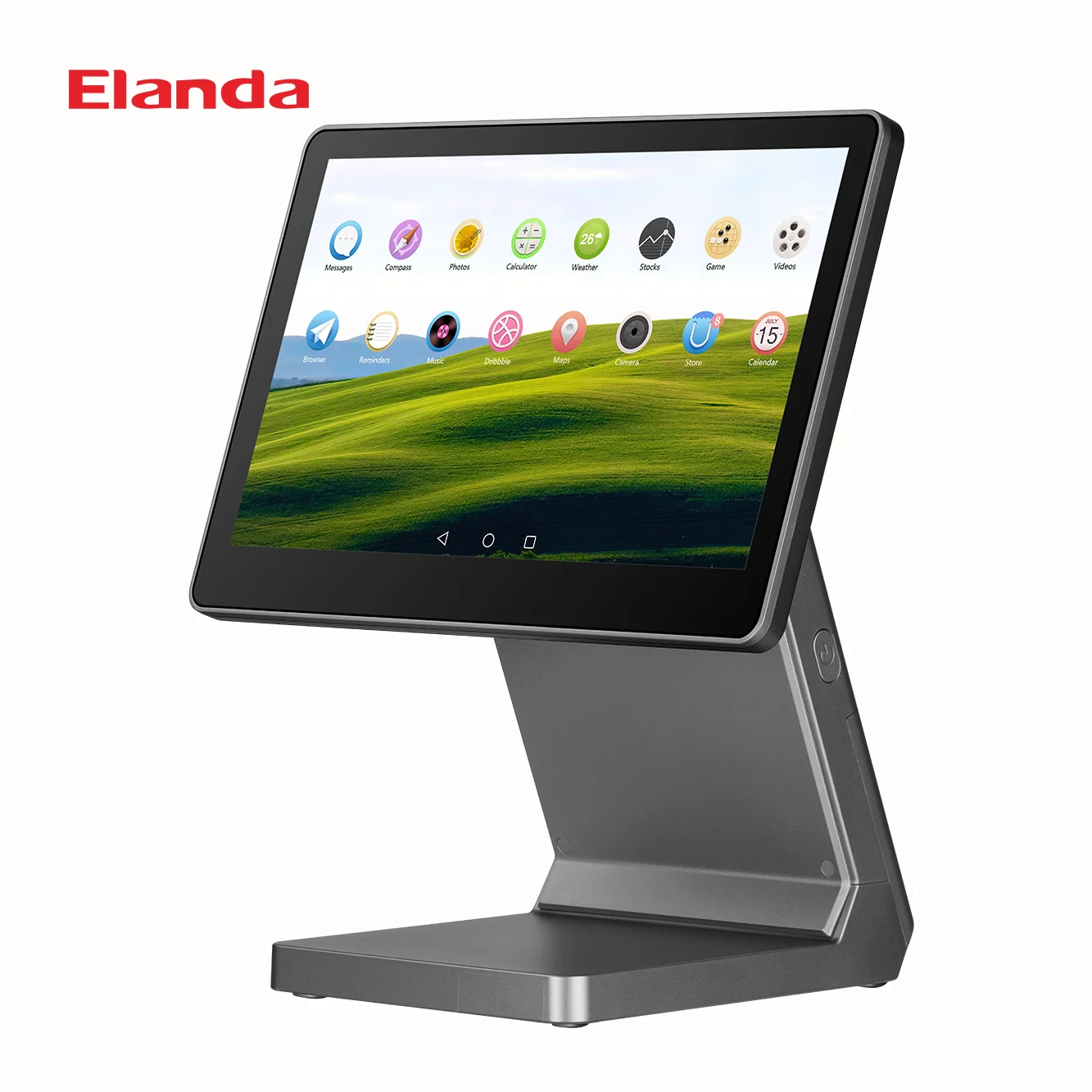 В наличии 11 6 дюймов Android сенсорный экран POS система оптовая продажа кассовый аппарат Pos машины с QR-кодом сканер