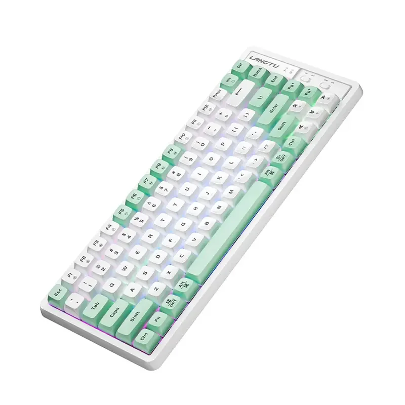 Pcb Rgb Teclado  Pc External Gaming mechanical Rgb Keyboard Accessories 75 Percent Keyboard With Programmable Keys