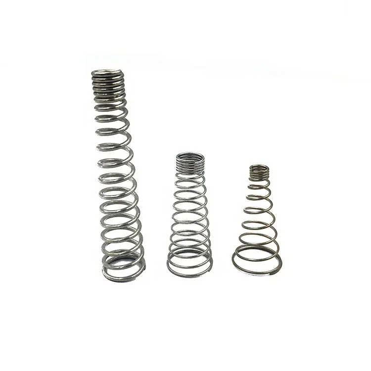 Manufacturer customized high precision helical steel compression conical spring