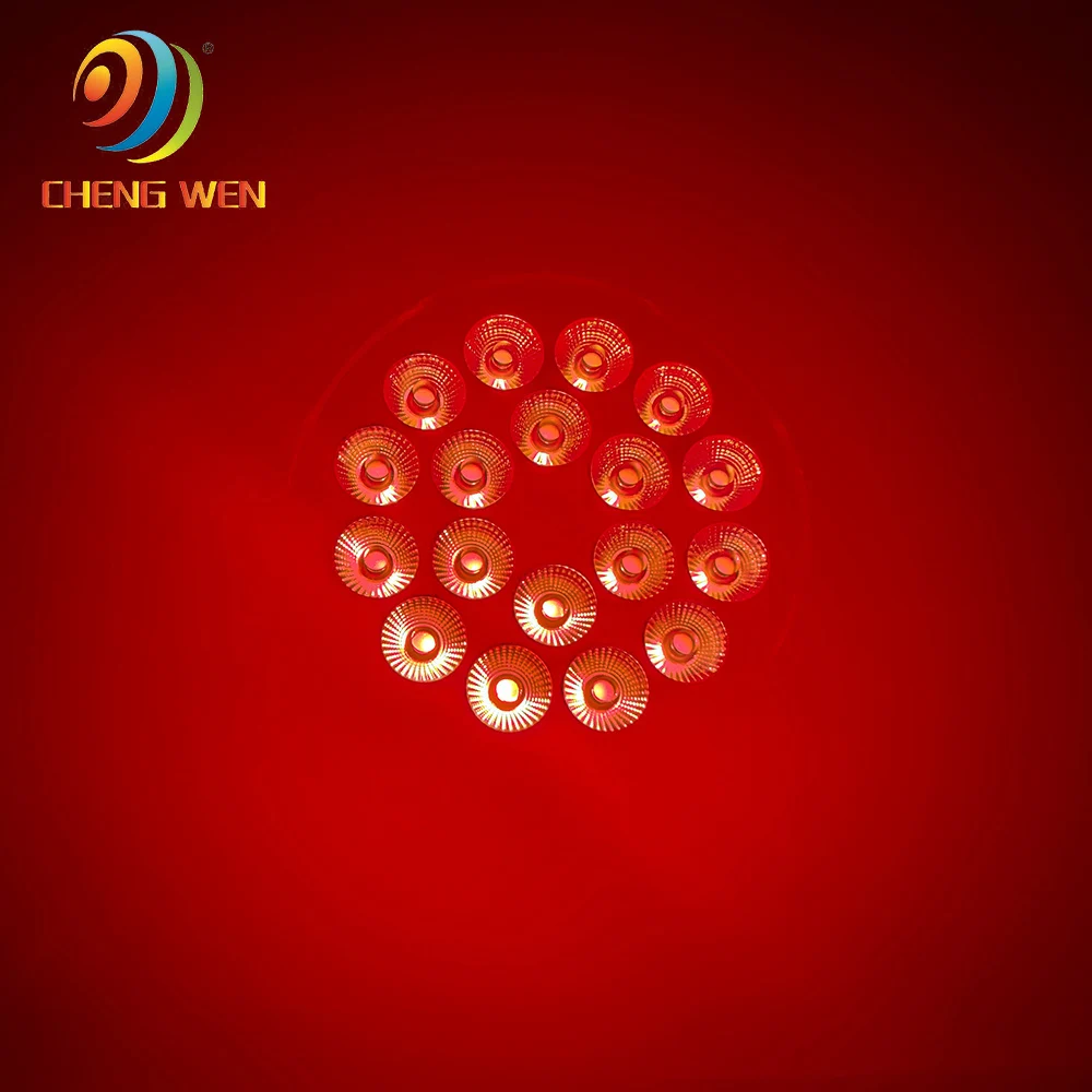Wedding event dmx 18x10w 15w 18w RGBW RGBWA RGBWA UV 4in1 5in1 6in1 Flat Slim Led Par Can Light