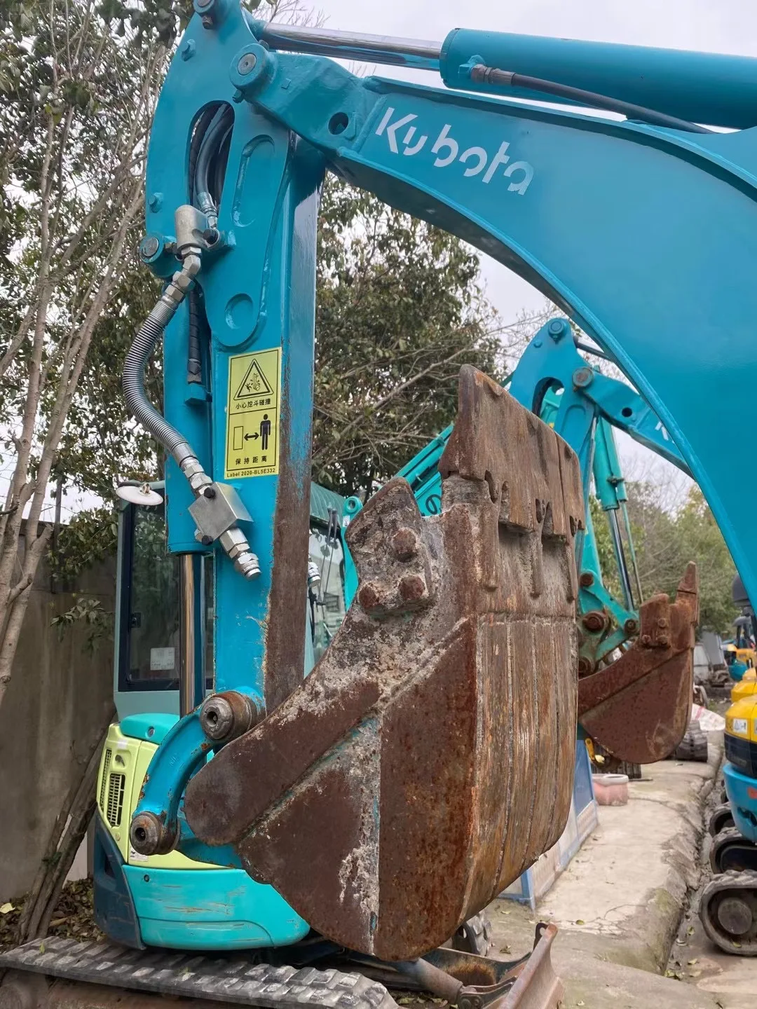 Used Japan original 1.5 ton kubota 15 Used mini excavator used kubota mini crawler excavator
