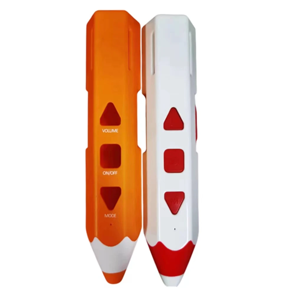 Factory supply early learning English smart pen for kids 6 books as 1 set story telling machine talking books pen