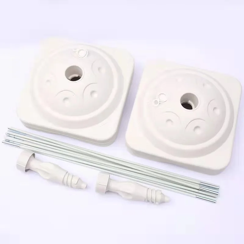 China Factory OEM Balloon Arch Kit with Two Base 22 Tubes Adjustable Balloon Arch Stand Kit for Outdoors Color Box Package