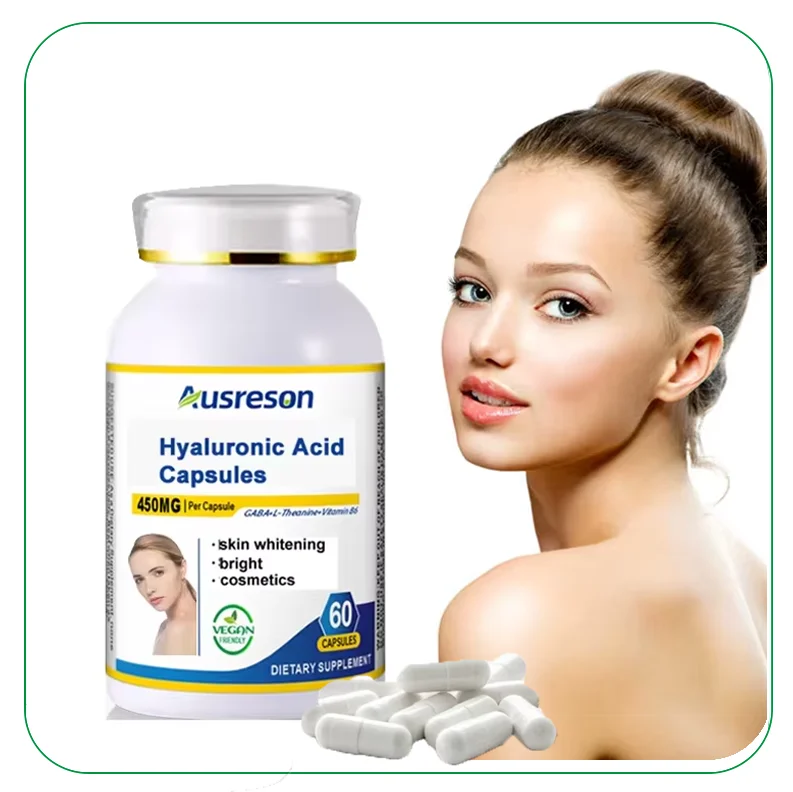 Cosmetic hyaluronic acid skincare Supplement Vitamin C 1200mg collagen hyaluronic acid capsules