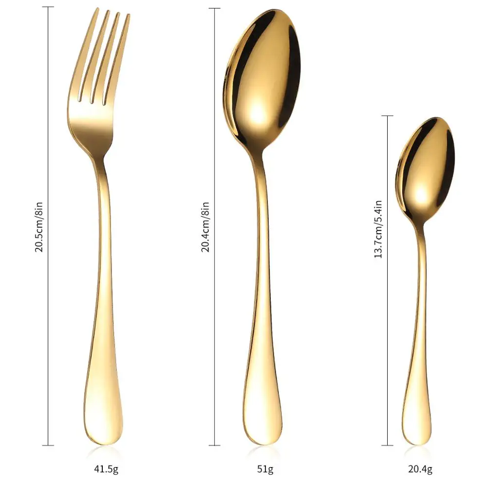 High Quality Professional Picnic Custom Party Modern Children 36pcs Flatware Cutlery Set