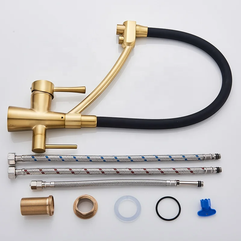 Hot Sold Filter Kitchen Faucet Tap 3 in 1 Purifier Kitchen Drinking Filter Water Crane Tap For Kitchen Mixer Filtered Tap