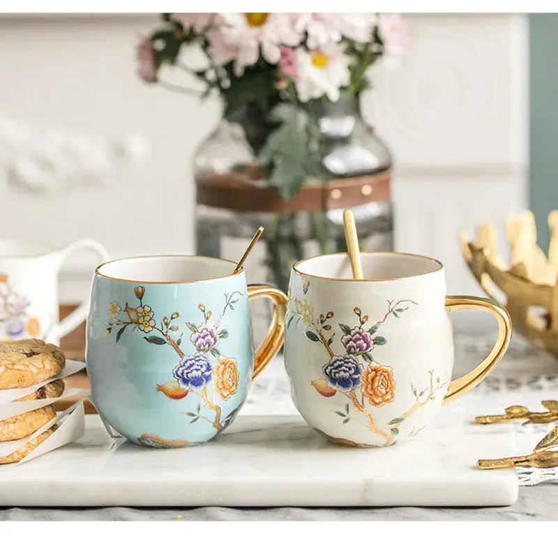 Teetasse Wholesale custom stoneware cups taza de te porcelain cup white tea cup,  bubble tea cups reusable, ceramic coffee cups