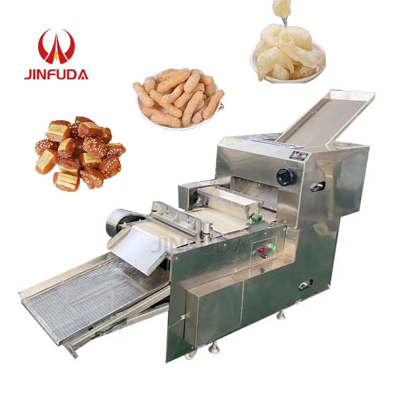 Multifunction Automatic Dough Cube Snack Grissini Small Fry Chinchin Make Industrial Mini Cutter Chin Chin Cut Machine