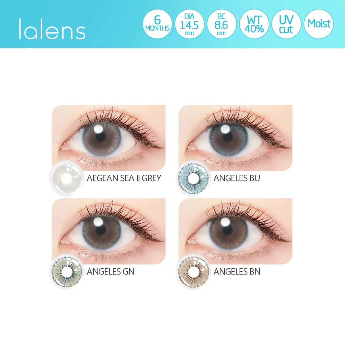 Lalens Wholesale Sexy Soft Color Contact Lens Prescription From Plano To 800 Men Monthly Toric Eye Colored Contact Lenses