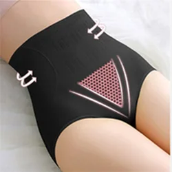 Wholesale Women High Waist Large Size Underwear Crotch Breathable Seamless Body Shaping Boxer Panties Briefs