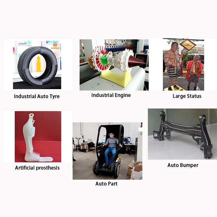 1000*1000*1000mm MINGDA MD-1000 Large giant Professional FDM impressora 3D Printer Machine for furniture Plastic 3D Models