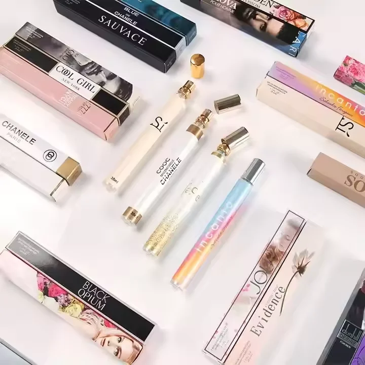 Wholesale Portable Test Tube Perfume For Men and Women Eau De Toilette Long-lasting Fragrance Body Spray Mini Perfume