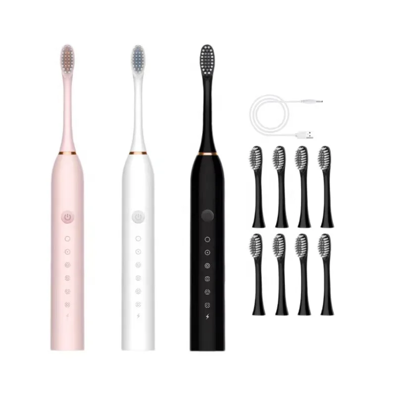 Private Label Deep Clean Sonic Electric Toothbrush For Adult Whitening Automatic Sonic Toothbrush Oral Care Tooth Brush