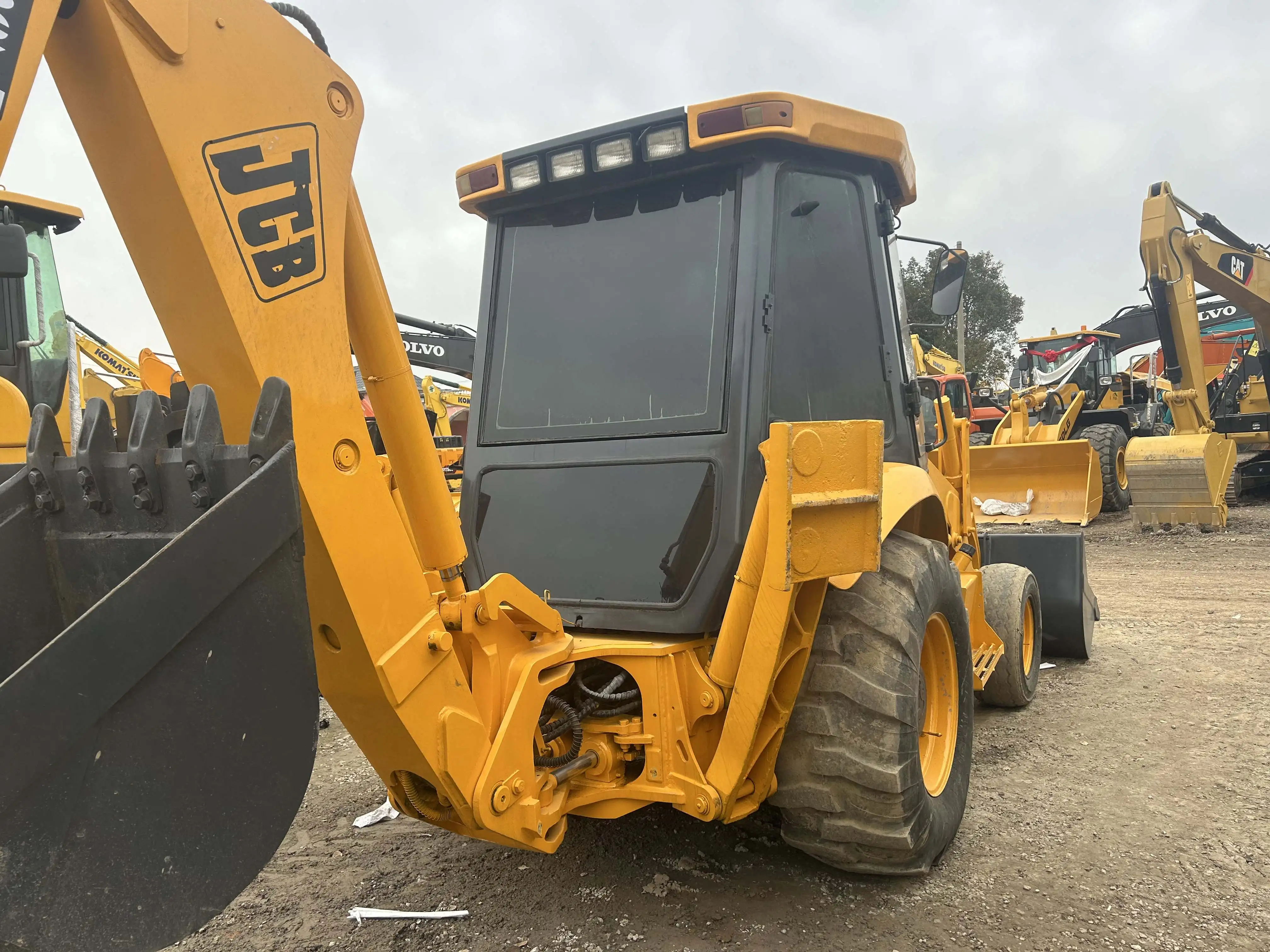 Used utility backhoe loader JCB3CX Secondhand loader JCB3CX JCB4CX CAT420F CAT416F on sale