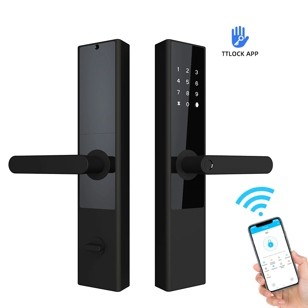 Smart App Waterproof Outdoor Front Smart Door Lock Wholesale Premium Aluminum Alloy