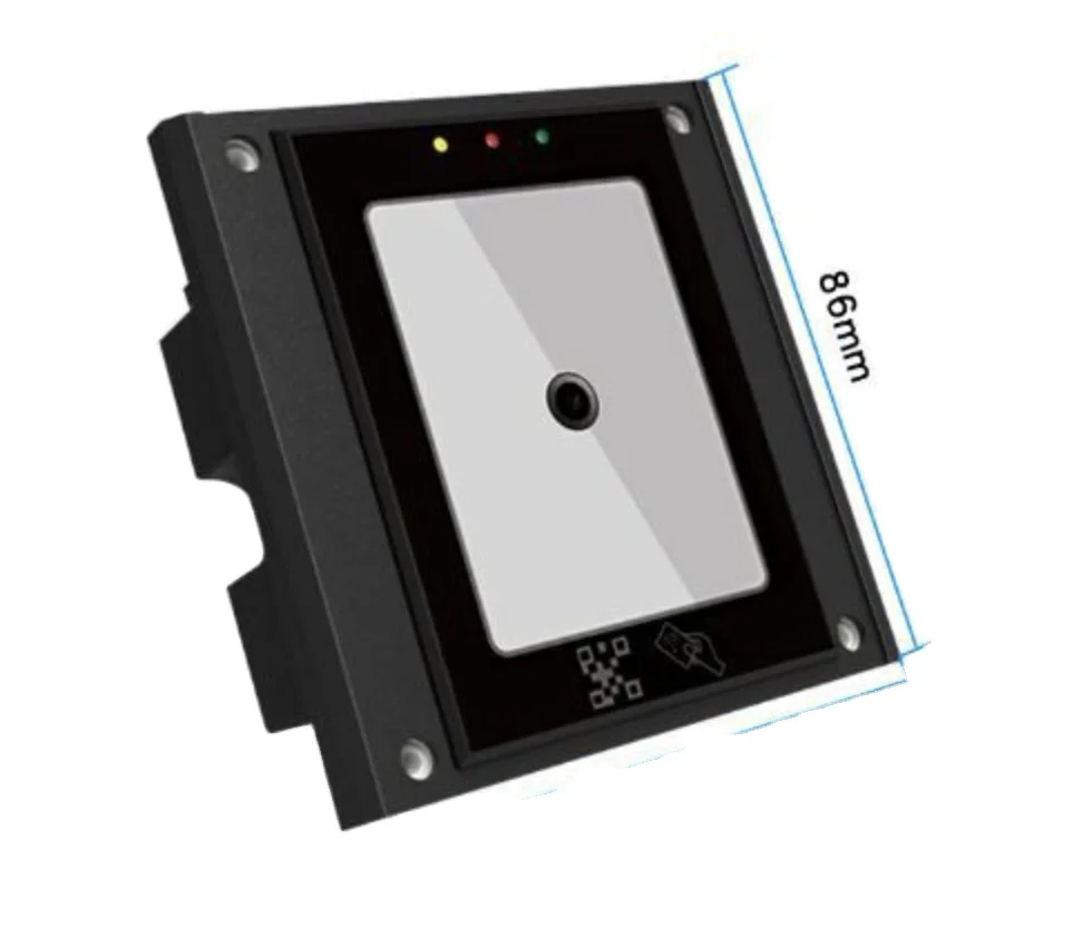 RFID Smart 1D 2D QR Code Wiegand Scanner Barcode Access control Card Reader