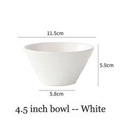 New Design Ceramic Large Soup Bowl Household Color Porcelain Ramen Bowl Big Creative Ceramic Noodle Bowl