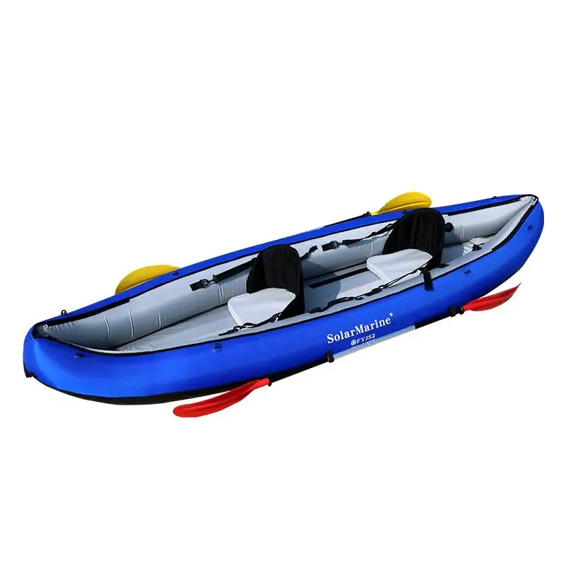 wholesale 0.55 thickness PVC 200kg bearing 2 person 330cm inflatable canoe kayak boat