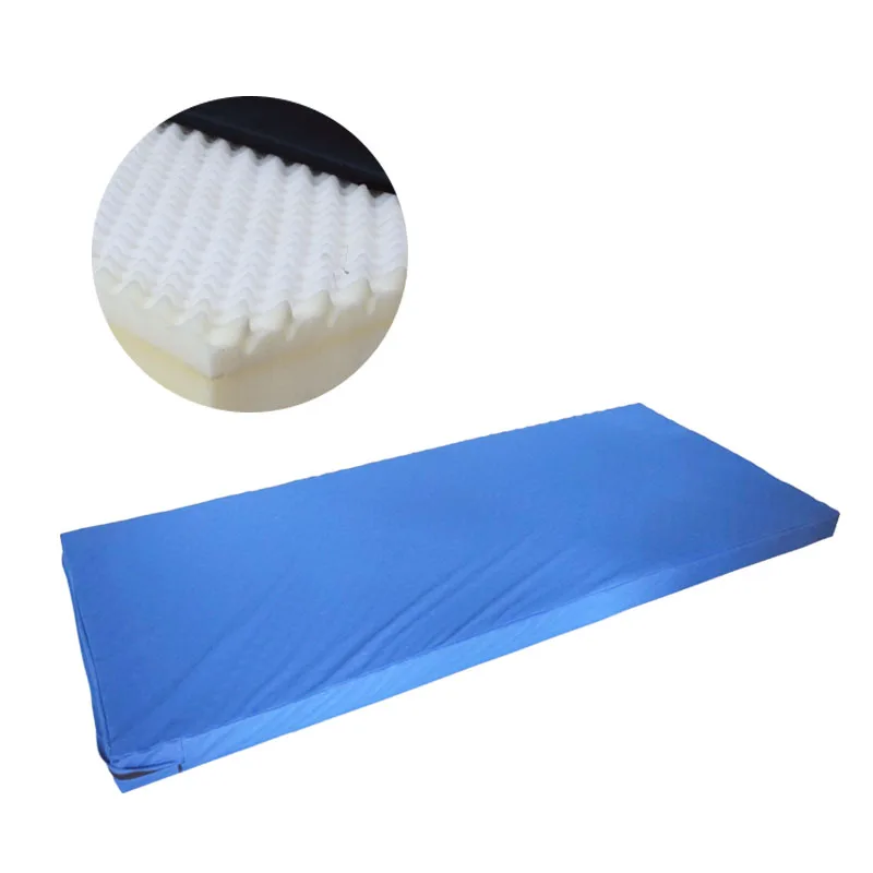 YFM-008 Paralyzed Patients Medical Bed Foam Wave Ripple Convolted Hospital Mattress