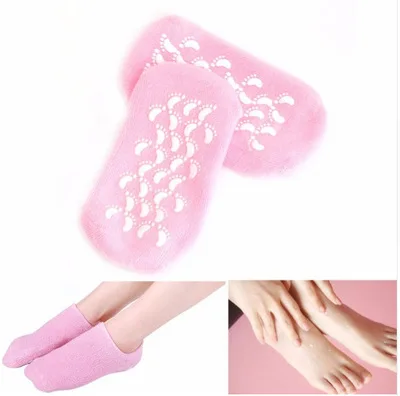Exfoliating Dry Cracked Soft Skin Gel Socks Spa Moisturizing Pedicure Hard Heel Skin Protector Repairing Socks