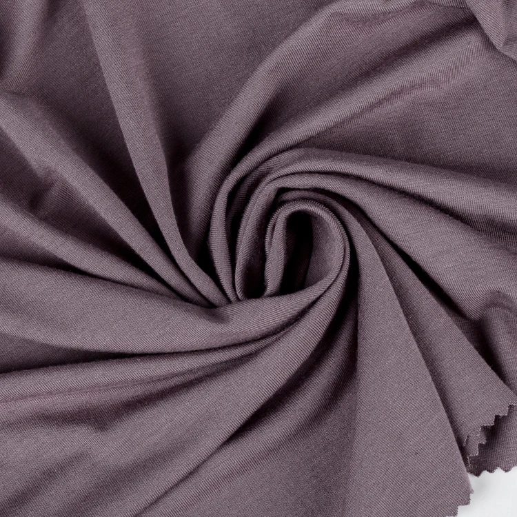 
High Quality 40S Lenzing Micro Modal Spandex single jersey Fabrics For Underwear Plain Tshirt Modal Fabric 