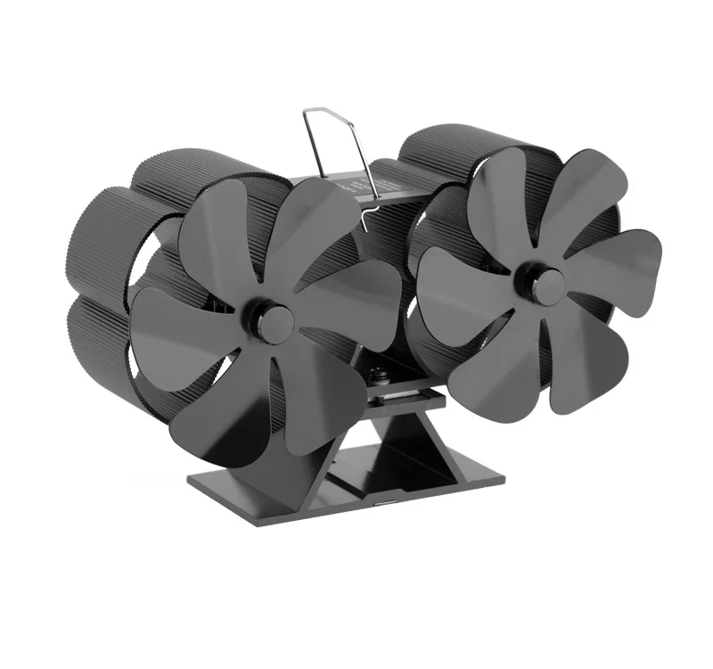 wood-burning stove fan, Thermal Power Fan 6 Blades Fireplace Fan
