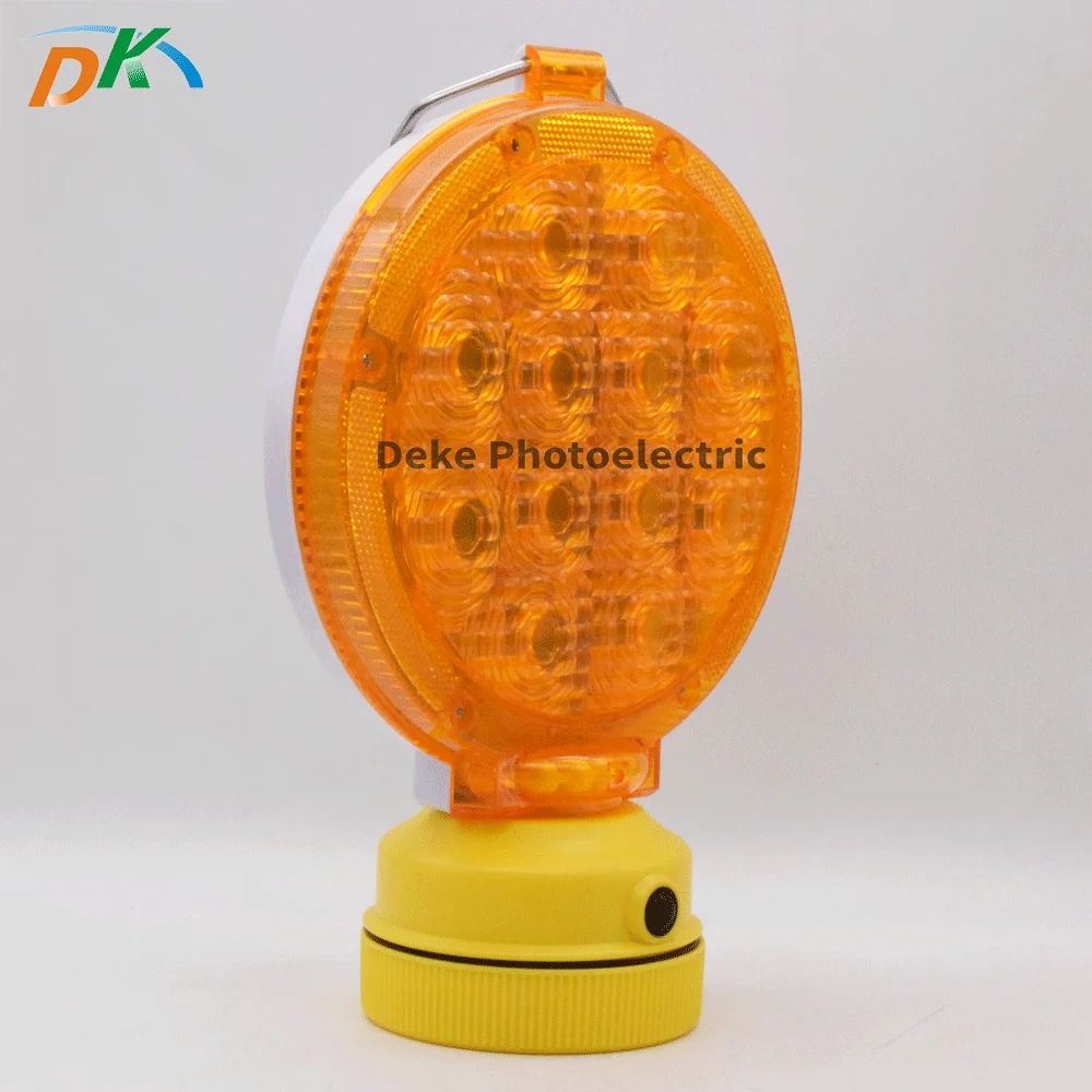 DK high brightness safety traffic warning barricade light road construction led warning light