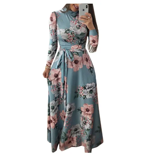 Beautiful printed fashionable dress