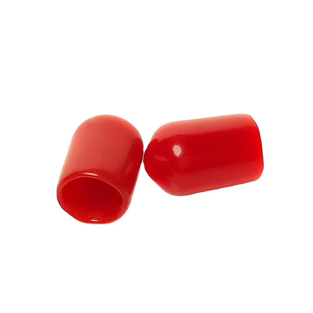 SMA female plug jack red Dust Caps covers For RF Coaxial Adapter Connector