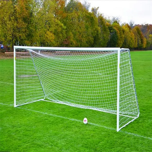 pe Plastic 6mm portable net backyard football goal net price 7 x 16 precision training football target net