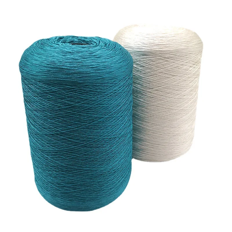 120D Polyester Huge Spool Embroidery thread 300D 100% Polyester Sewing thread bright twist fringe  for curtain tassel thread