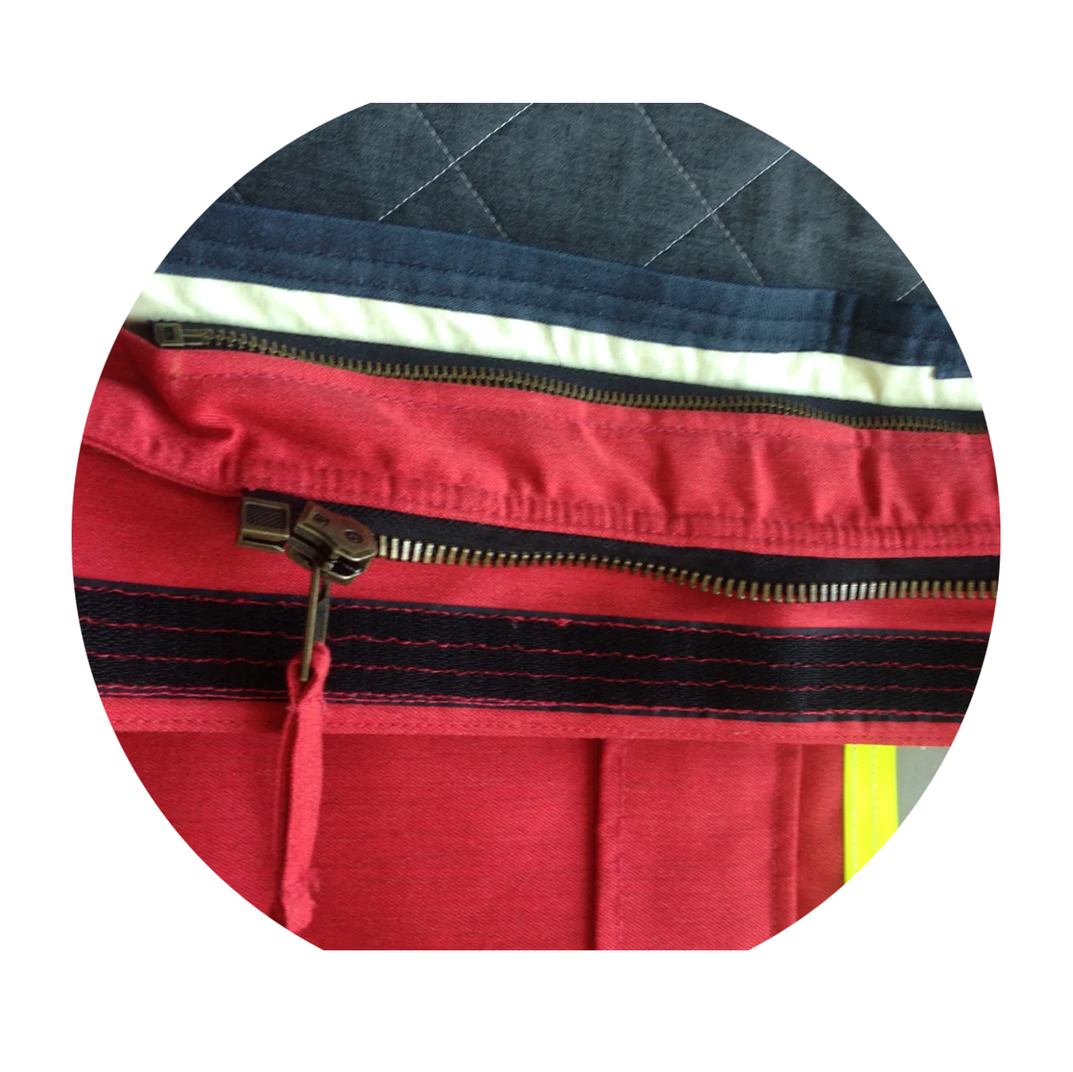 Firefighting Anti Flame Aramid Material Used Firefighter Suit