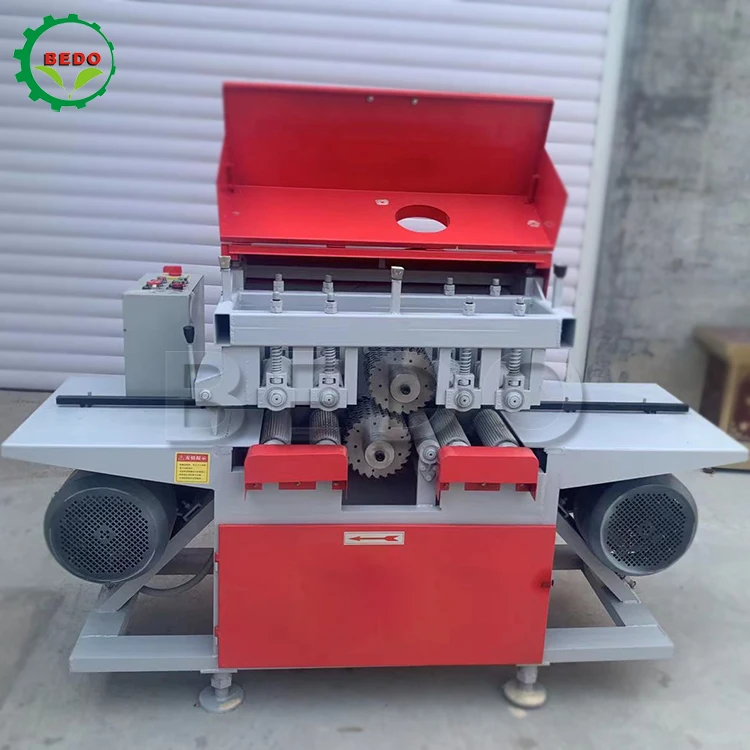 High Quality Woodworking Automatic Rip Multi Blade Circular Wood Saw Machine Sawmill Edger Trimming Saw Machine For Sale