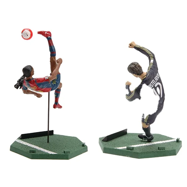 OEM collective action figure soccer player toys football player plastic figure custom toy maker