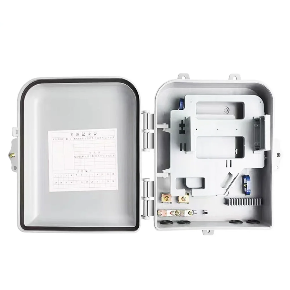1 point 16 insert splitter box outdoor FTTH fiber optic junction box 24 core splitter box