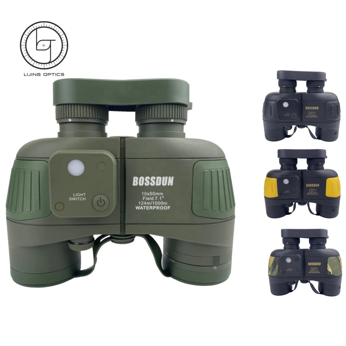 Lijing Russian Military Night Vision Binoculars Price 10x50 10X50MM telescope telescopio Prismaticos